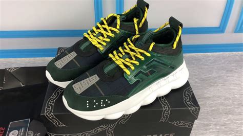 versace mens sneakers chain reaction replica|cheap versace chain reaction sneakers.